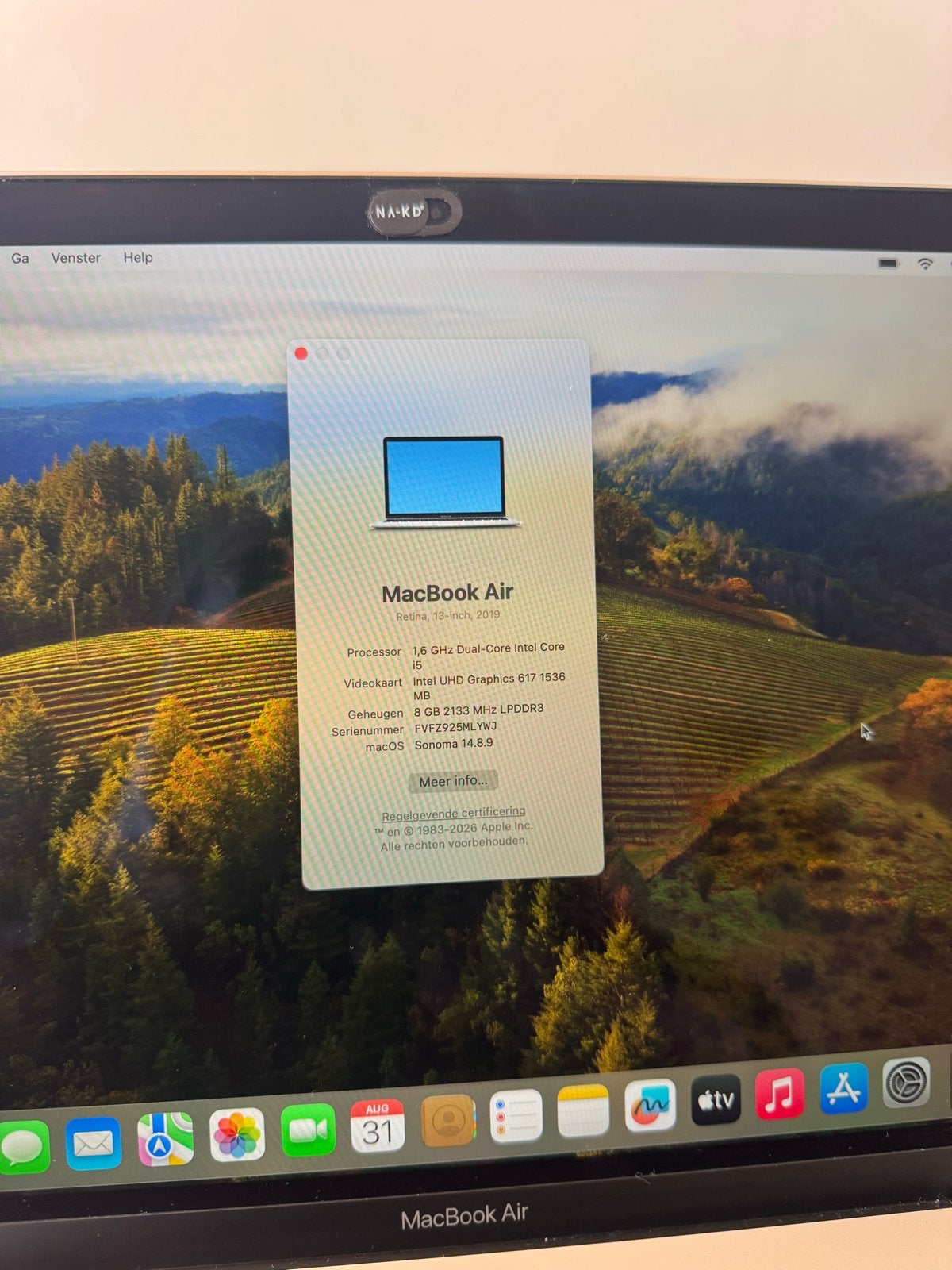 Foto 6 van MacBook Air 13 inch (2019)