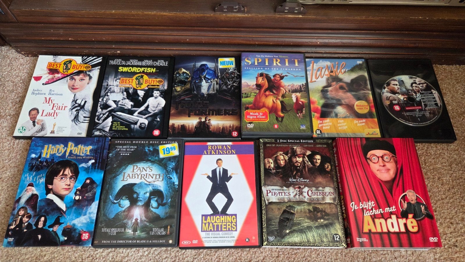 Diverse DVD's, Alle leeftijden, Ophalen of Verzenden