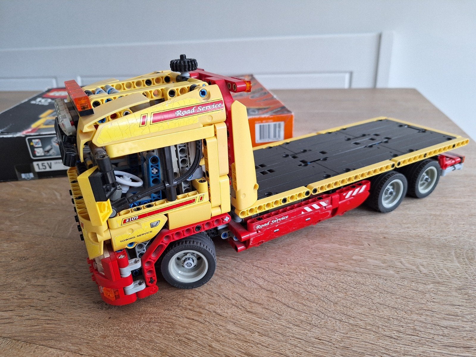 Lego technic 8109, Kinderen en Baby's, Speelgoed | Duplo en Lego, Gebruikt, Lego, Ophalen of Verzenden, Compleet