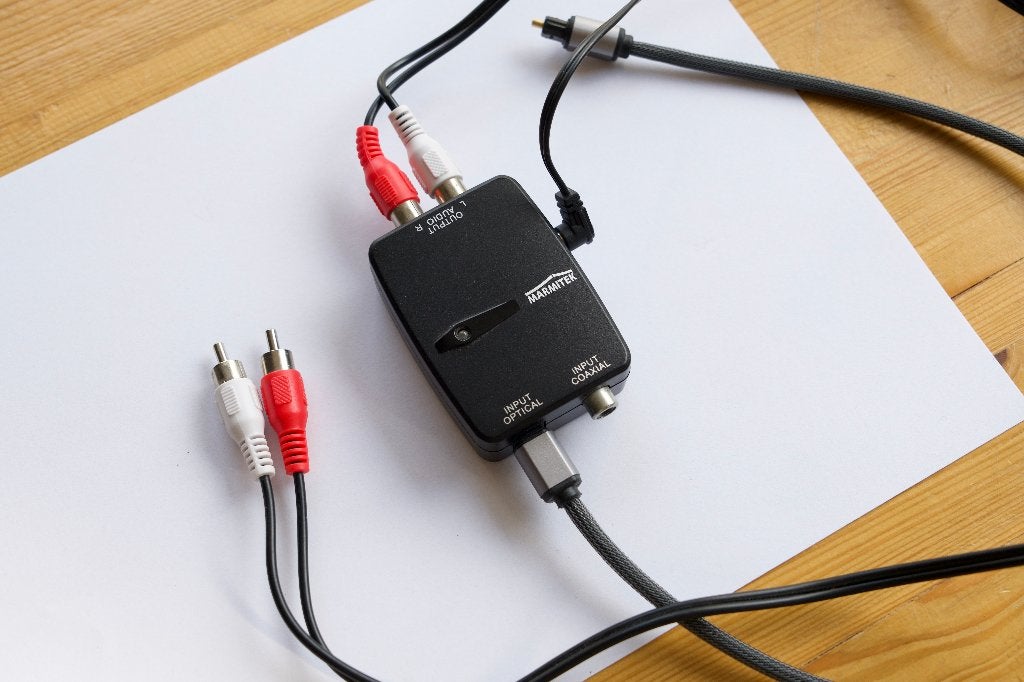 Marmitek Digitaal stereo/audio connecter, Overige merken, Ophalen of Verzenden, Zo goed als nieuw, Minder dan 60 watt