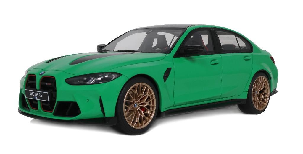 JSN GT Spirit 1:18 BMW M3 CS Signal green 2023, Hobby en Vrije tijd, Modelauto's | 1:18, Overige merken, -, Nieuw, Ophalen of Verzenden