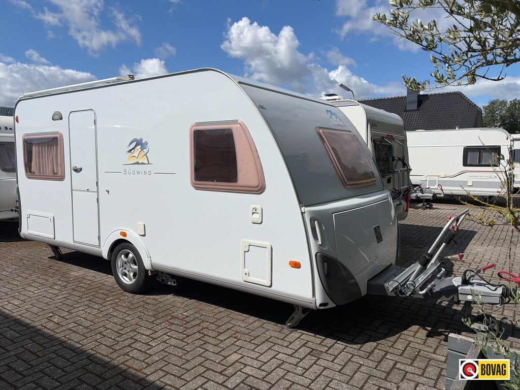 Knaus Sudwind 450 FU Mover/Fietsdr./LM velgen, Rondzit, Schokbreker, Bedrijf, Overige typen