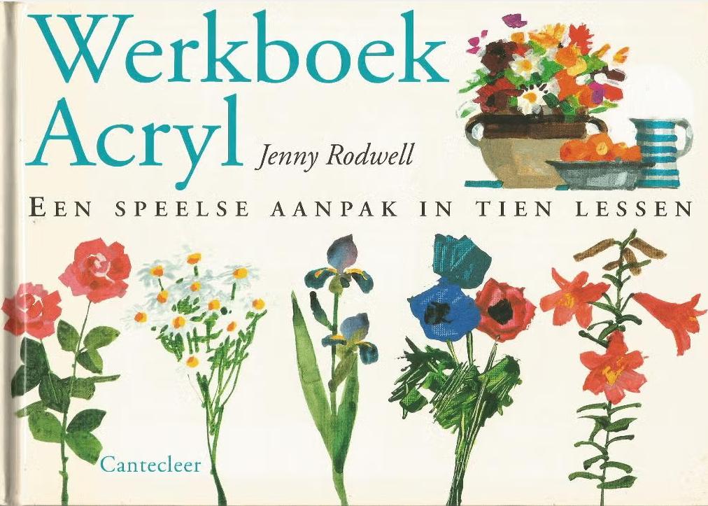 Werkboek acryl - Jenny Rodwell, Ophalen of Verzenden, Nieuw, Tekenen en Schilderen