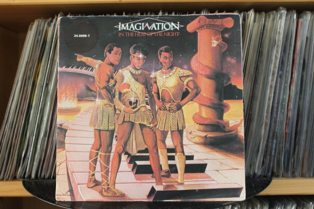 7" Single Imagination - In The Heat Of The Night + Instrumen, Gebruikt, 7 inch, Ophalen of Verzenden, Pop