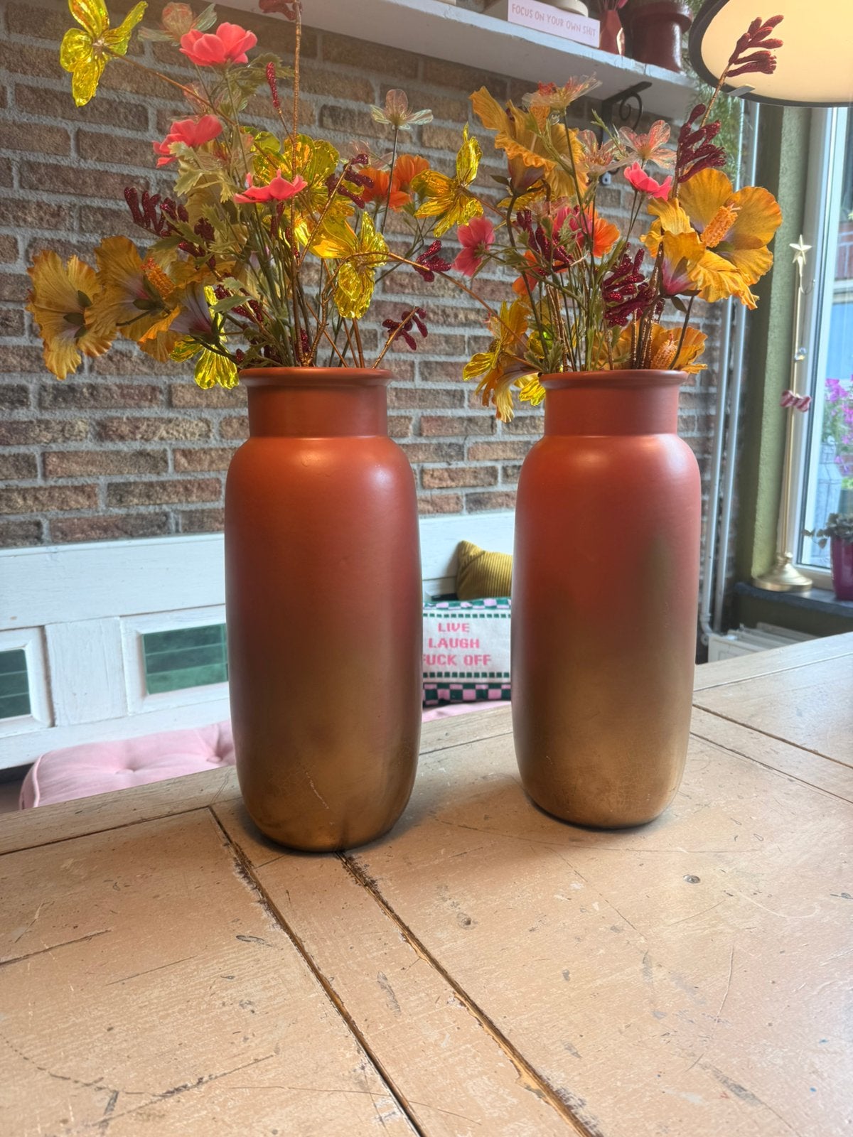 Mooie grote vazen / potten, Huis en Inrichting, Woonaccessoires | Vazen, Ophalen, Gebruikt, Overige kleuren, Steen/keramiek