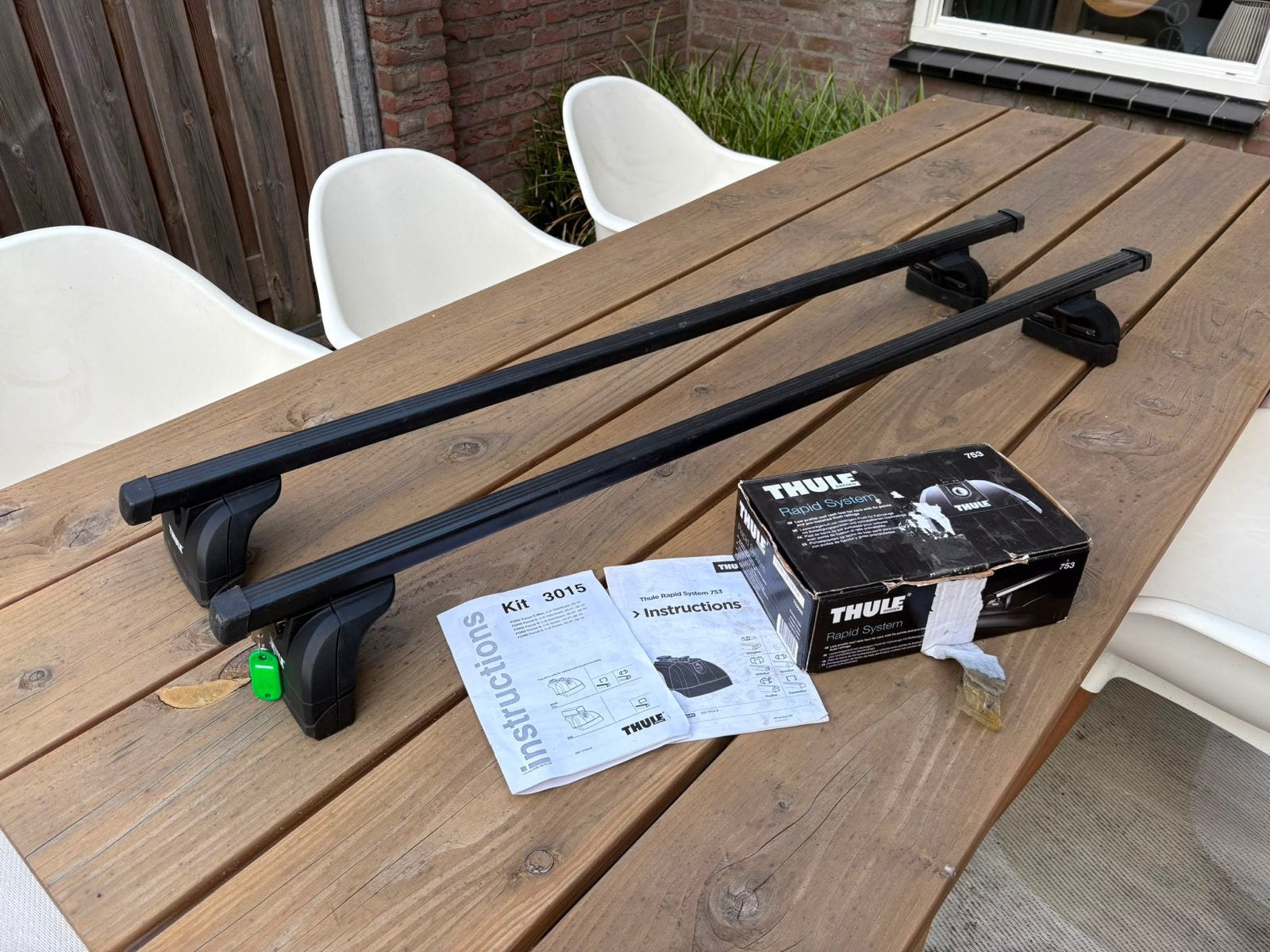 Thule Dakdragers Ford C-Max (tot 2010) & Focus (2007-2010), Ophalen, Gebruikt