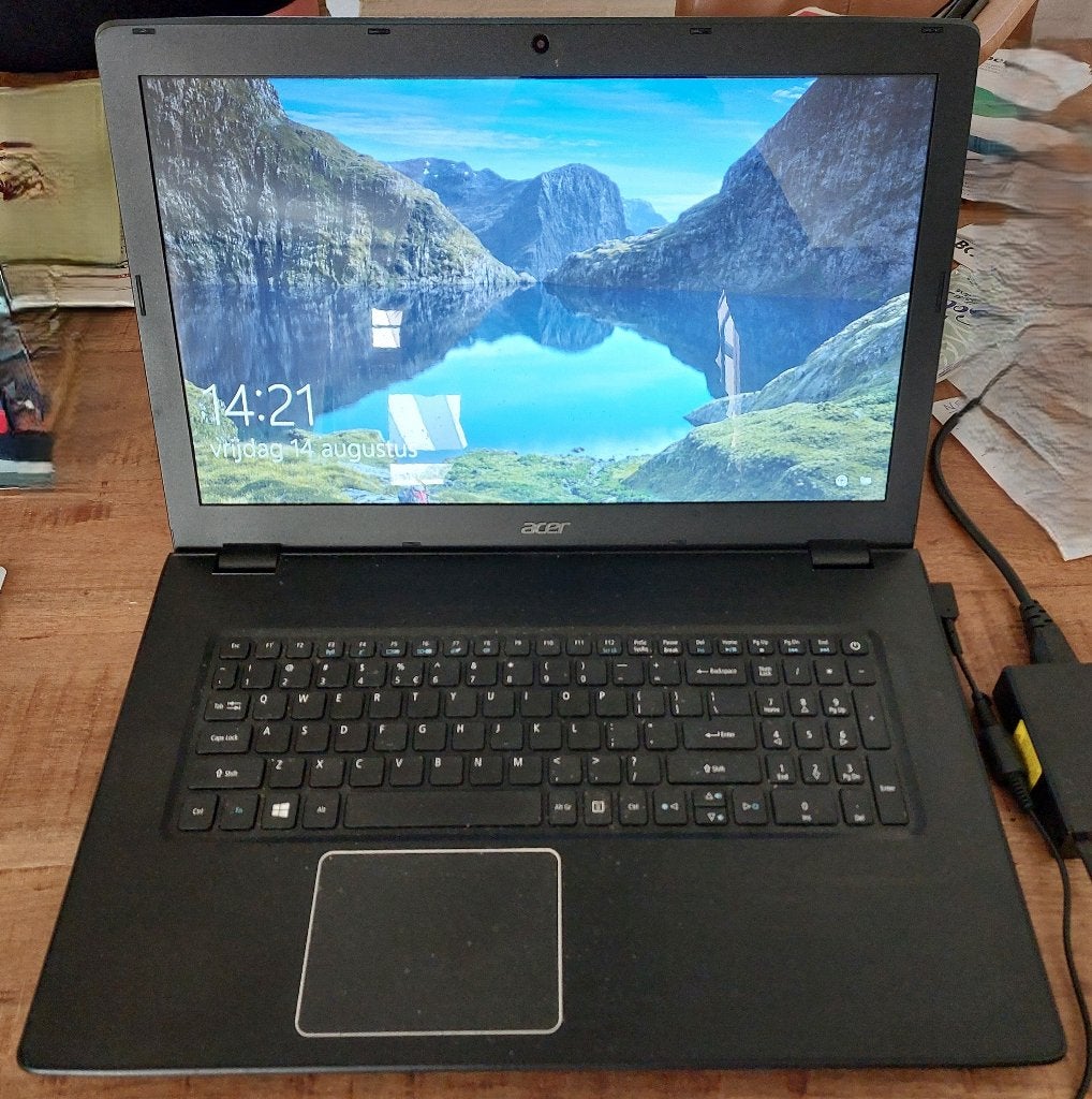 Laptop Acer Aspire E5-774 series, Computers en Software, Windows Laptops, Gebruikt, Met videokaart, 2 tot 3 Ghz, Qwerty