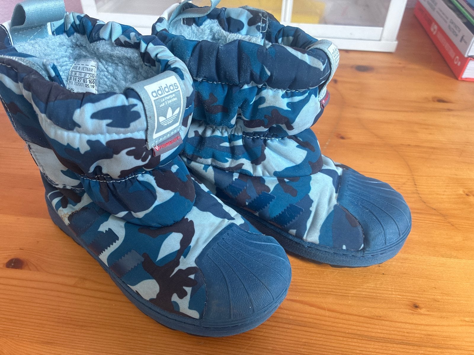 Adidas camouflage winterlaarzen maat 27, Ophalen of Verzenden, Gebruikt, Jongen of Meisje, Laarzen