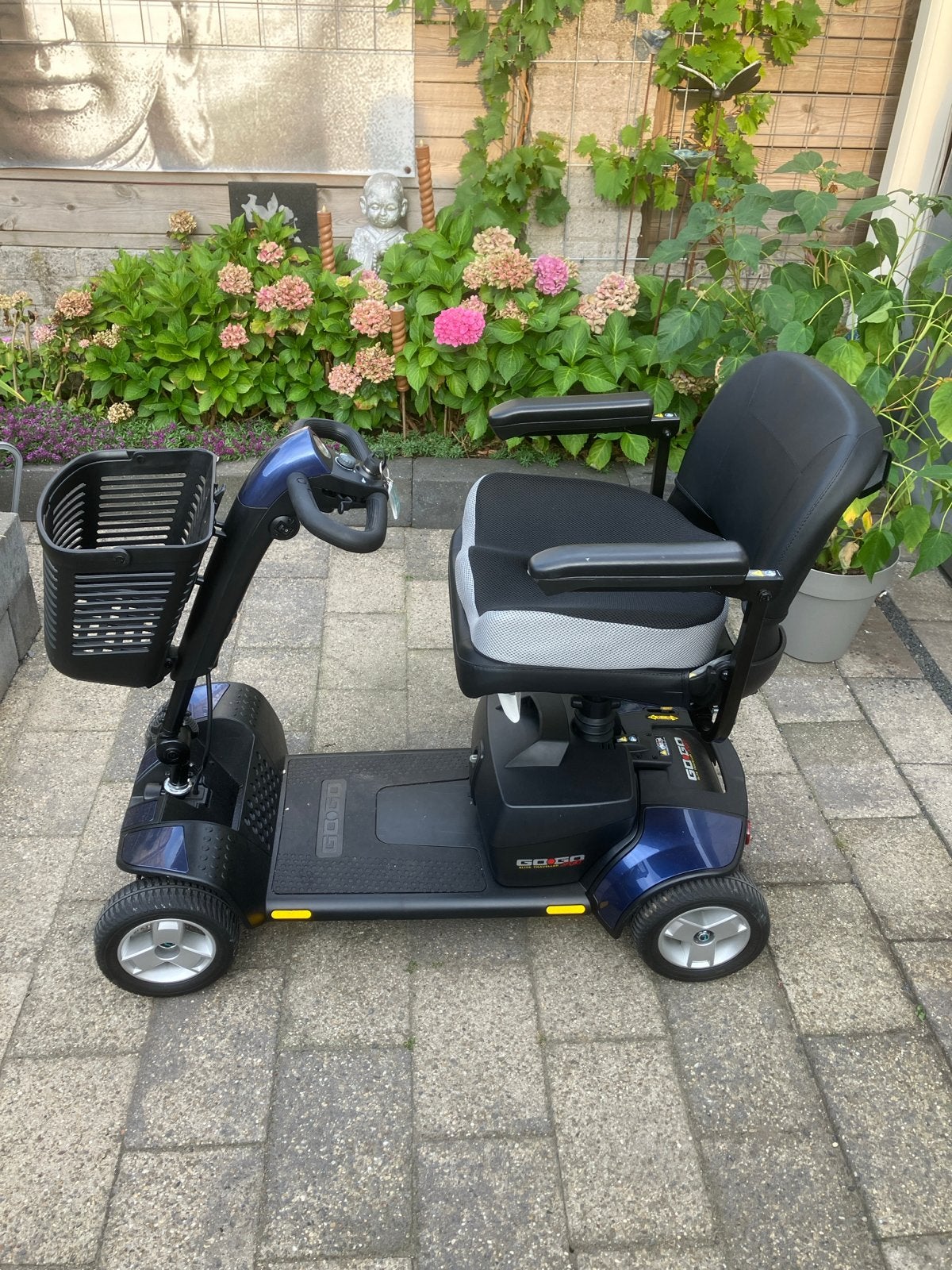 Gogo elite sport scootmobiel gebruikt maar zeer goede staat, 10 km/u of minder, Gebruikt, 16 t/m 25 km, Ophalen