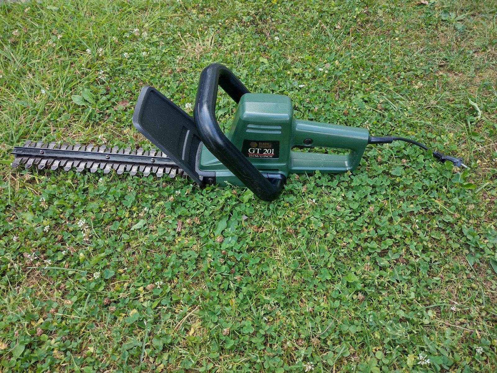 Black & Decker heggenschaar GT 201, 400W, blad 32 cm, Ophalen, Gebruikt, Elektrisch, BLack + Decker.