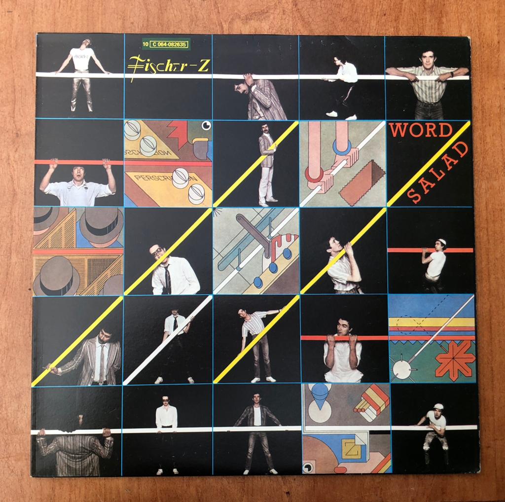 Fischer Z word salad LP, Cd's en Dvd's, Ophalen, 1980 - 1989, Zo goed als nieuw, Overige formaten