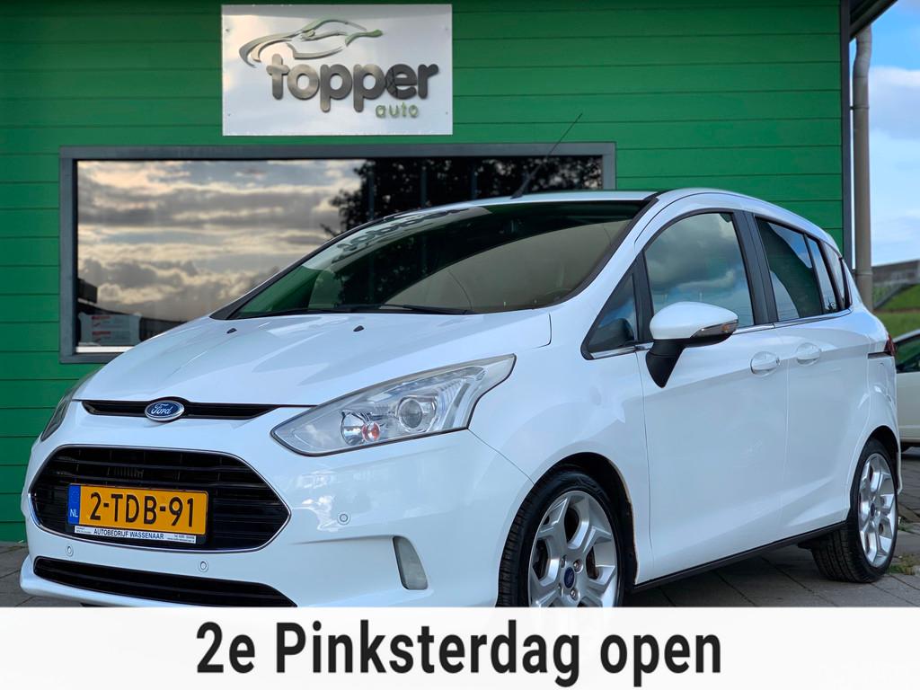 Ford B-Max 1.0 EcoBoost Titanium|Navigatie|CruiseControl|Cam, Voorwielaandrijving, Euro 5, 125 pk, Gebruikt