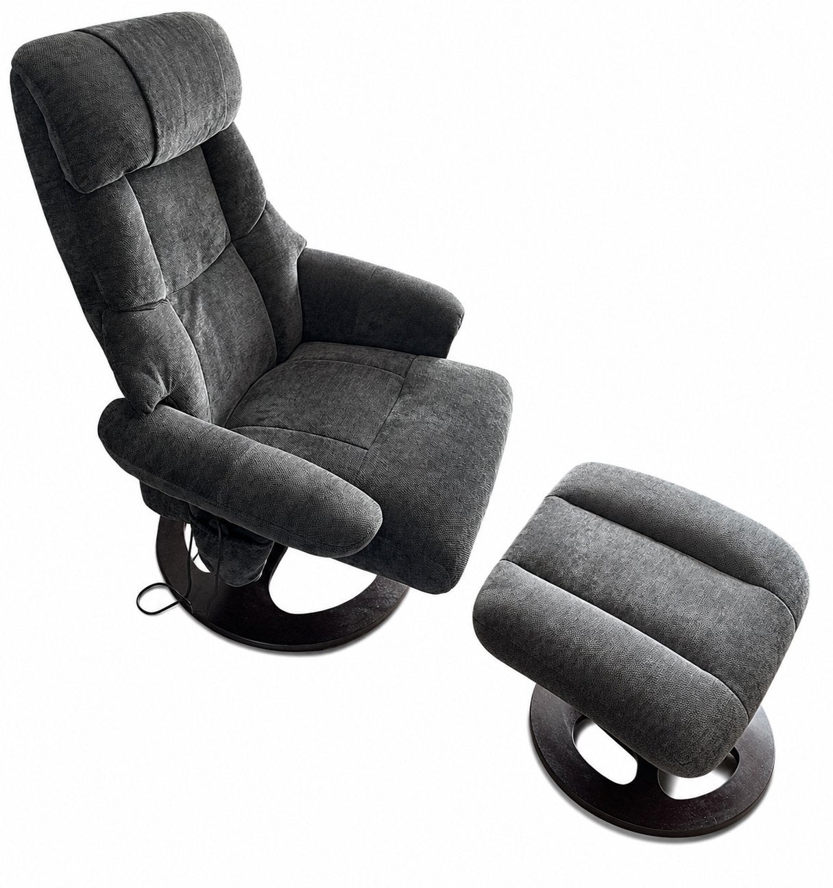 Relaxstoel met kruk, Ophalen, Minder dan 75 cm, Zo goed als nieuw, 50 tot 75 cm