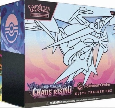 Pokémon Center Chaos Rising elite trainer box, Ophalen of Verzenden, Nieuw, Boosterbox