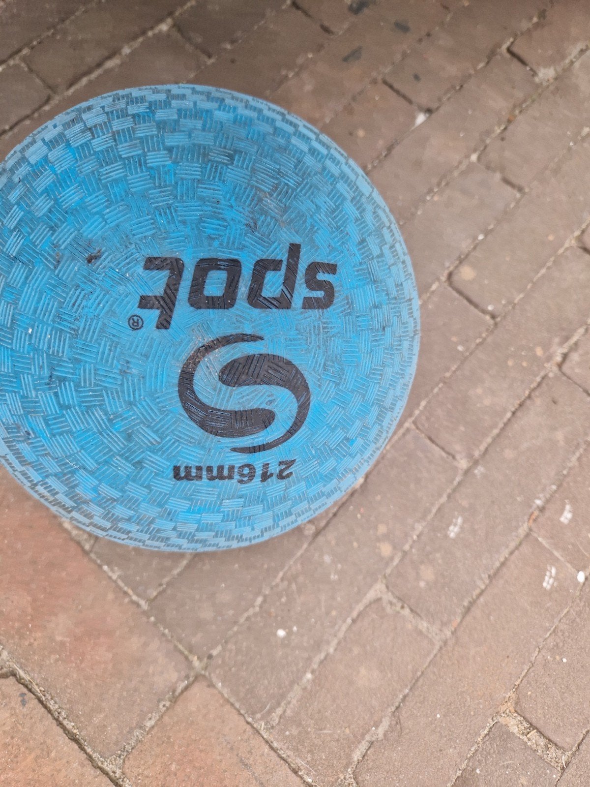 Nijha bal - Blauwe sportbal 216mm, Ophalen of Verzenden
