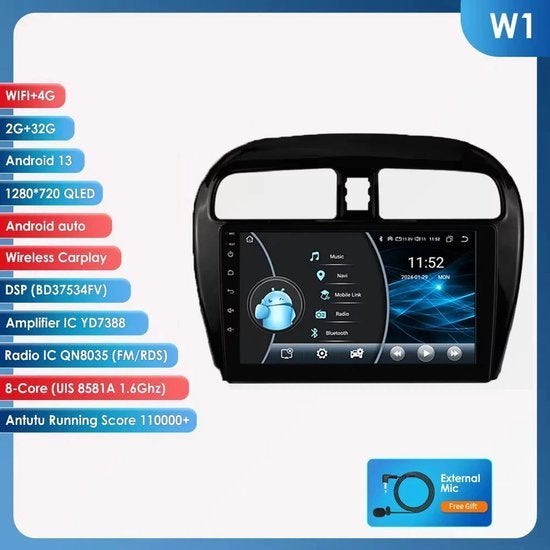 Android 14 Autoradio – Multimedia Speler – Car Radio, Corvance B.V., Verzenden, Nieuw, Corvancebol@gmail.com
