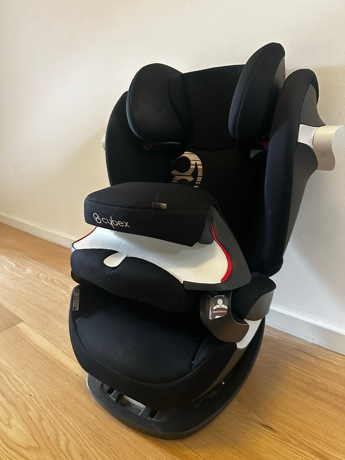 Cybex autostoel pallas M-fix, 15-36 kg met Isofix, Autogordel of Isofix, Gebruikt, 15 t/m 36 kg, Zijbescherming