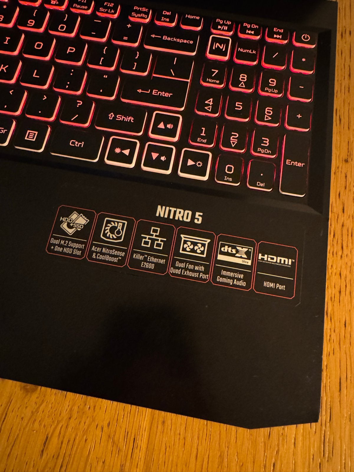Foto 3 van Acer Nitro 5 Gaming Laptop - Nieuwe batterij & stofvrij