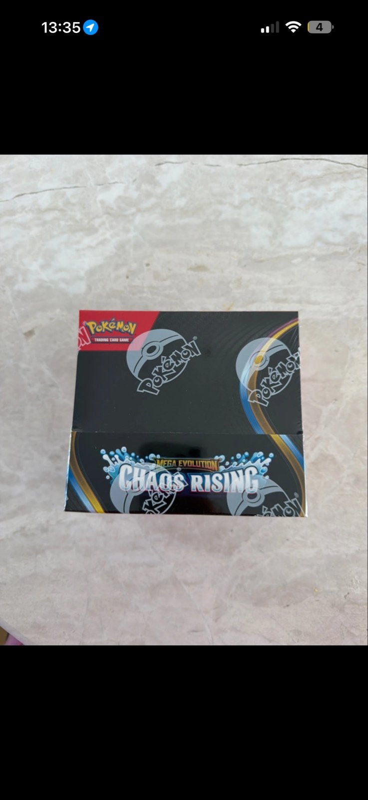 Pokémon Chaos Rising Booster Box Geseald, Ophalen of Verzenden, Nieuw, Boosterbox