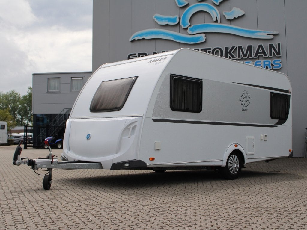 Knaus Sport 460 UE Mover Voortent Enkele bedden Fietsenrek, Caravans en Kamperen, Bedrijf, Treinzit, Knaus, Overige typen