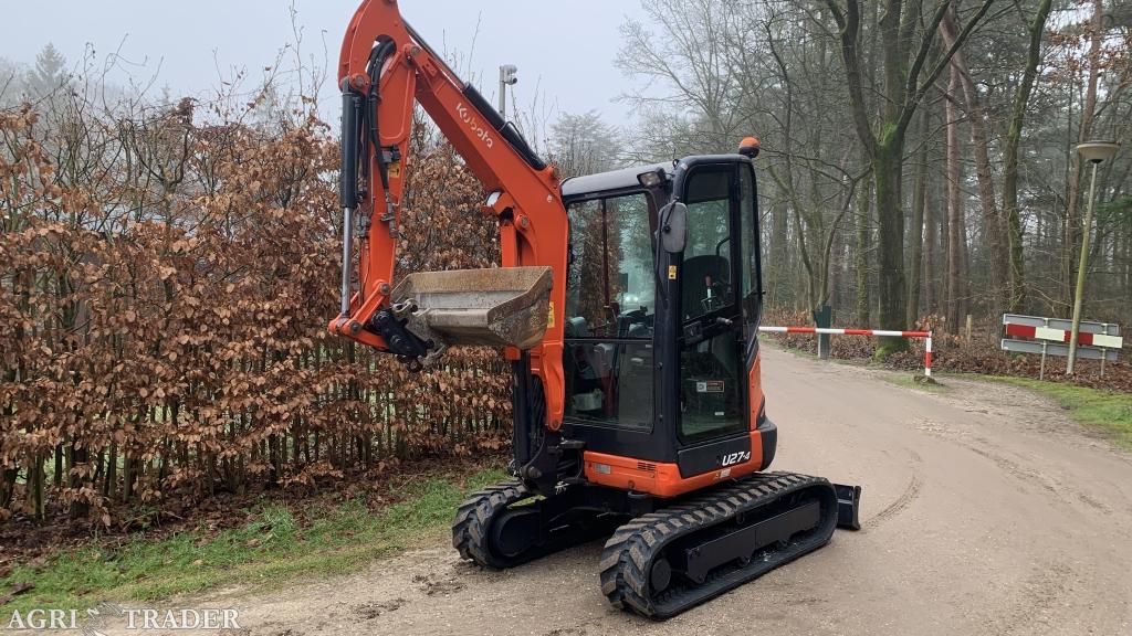 Kubota U27-4 Bj2019 3-Bakken Nieuw rijwerk, Zakelijke goederen, Machines en Bouw | Kranen en Graafmachines, Niet opgegeven, -