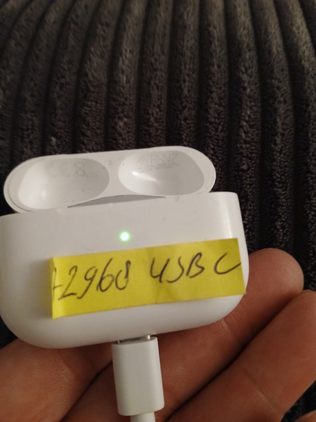 Apple AirPods Pro (2e generatie) met USB-C, Audio, Tv en Foto, Koptelefoons, Ophalen of Verzenden, Zo goed als nieuw, Wit, Apple