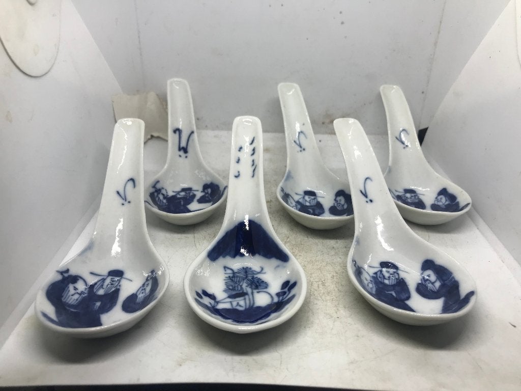 chinees porselein lepel antiek, Ophalen of Verzenden