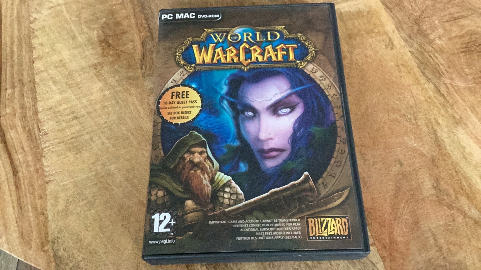 World warcraft, Spelcomputers en Games, 1 speler, Ophalen of Verzenden, Zo goed als nieuw, Strategie en Constructie