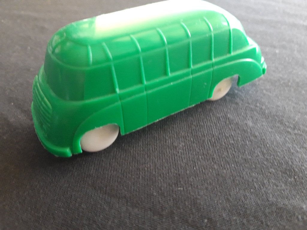 autobus Setra plastic jaren 60 - OUD SPEELGOED - VINTAGE -, Ophalen of Verzenden, Zo goed als nieuw, Bus of Vrachtwagen