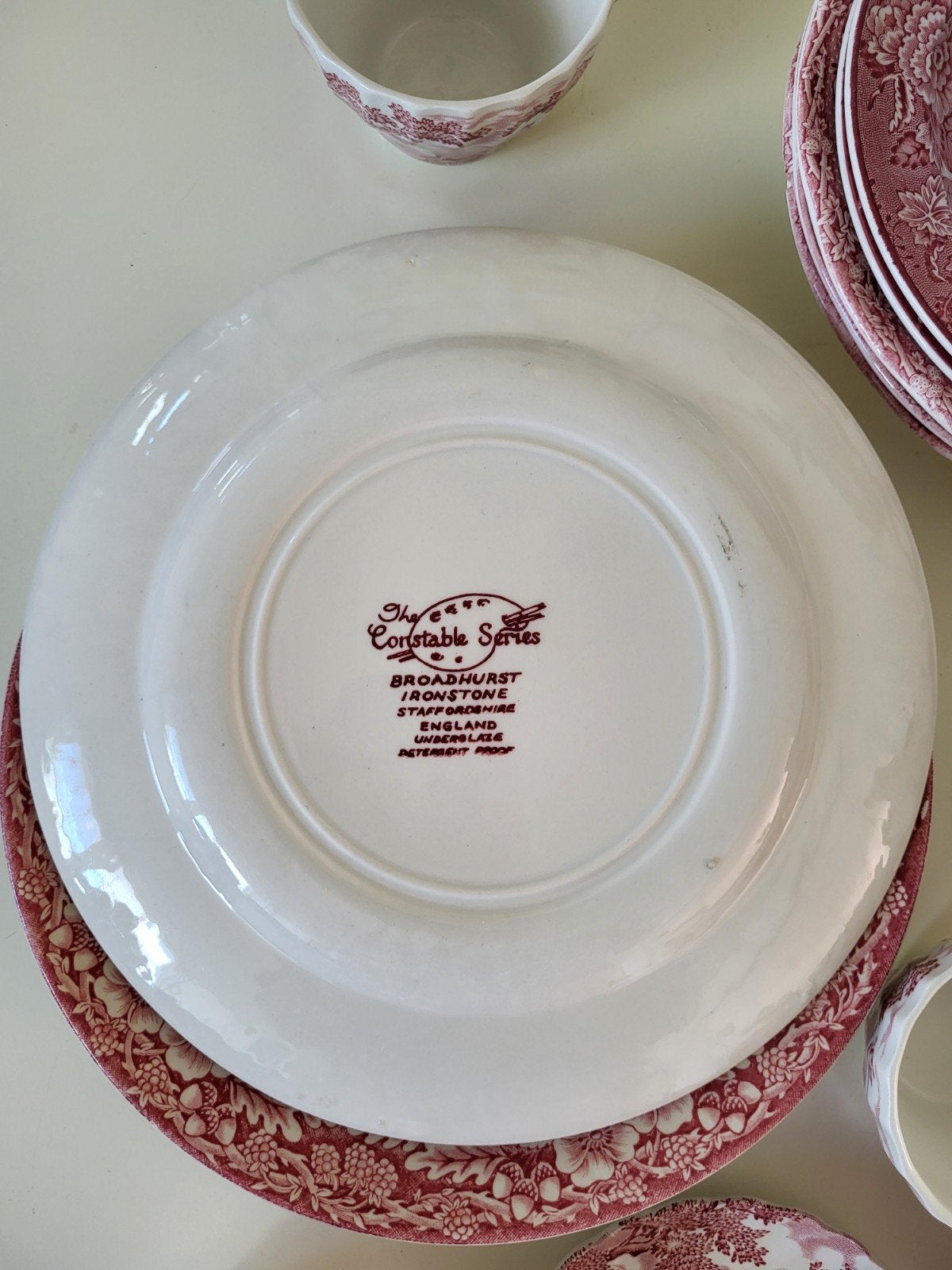 Uitgebreid servies van Wedgwood, Broadhurst en Woods, Ophalen of Verzenden