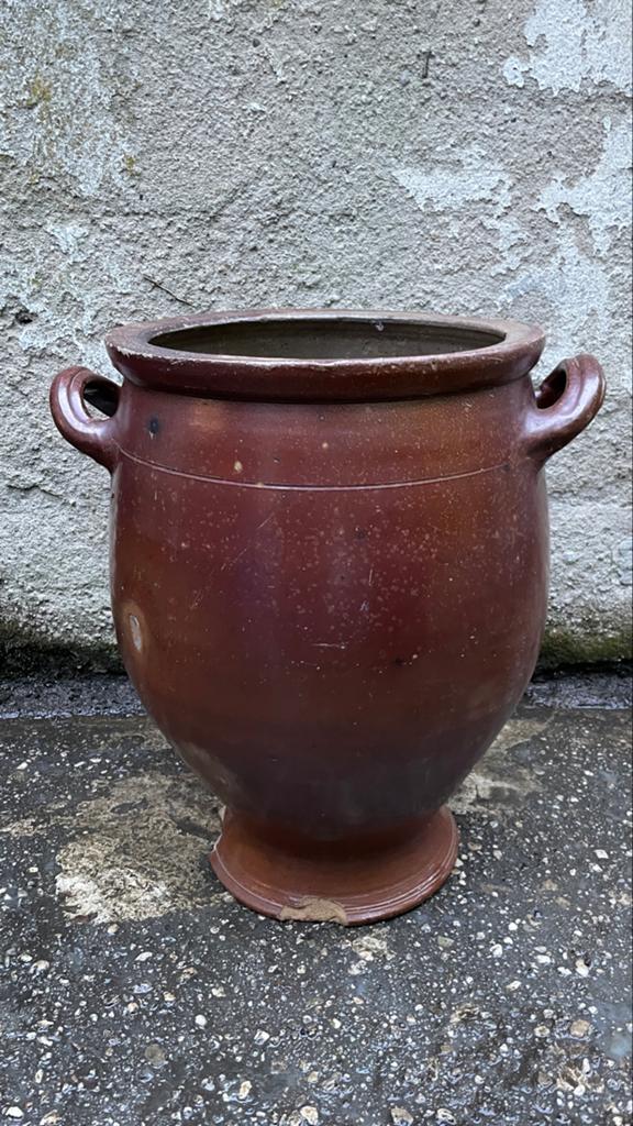Grote grespot / Keulse pot hoogte 47cm, Antiek en Kunst, Ophalen