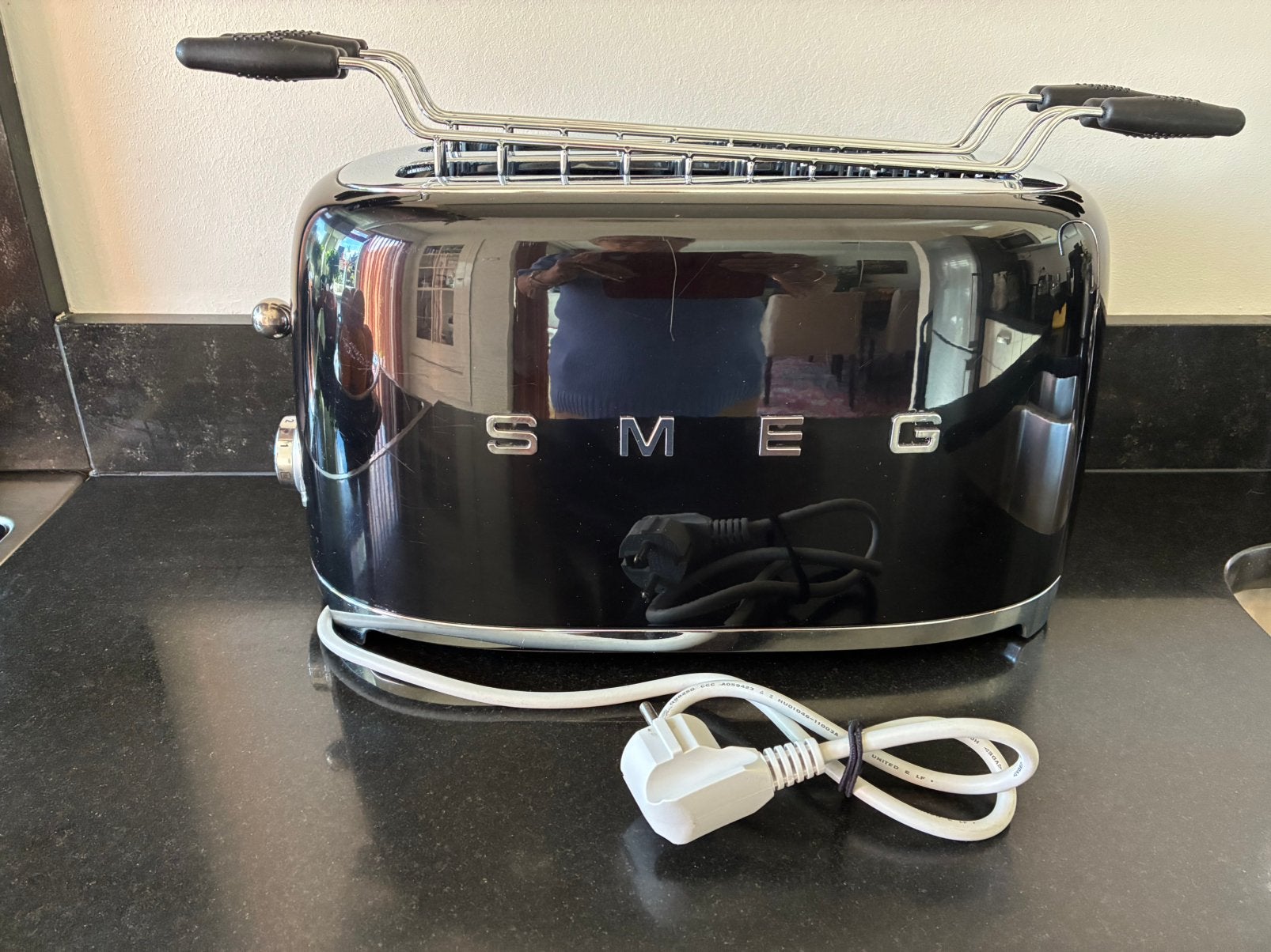 SMEG broodrooster TSF02 Bleu, Witgoed en Apparatuur, Ophalen of Verzenden, Zo goed als nieuw