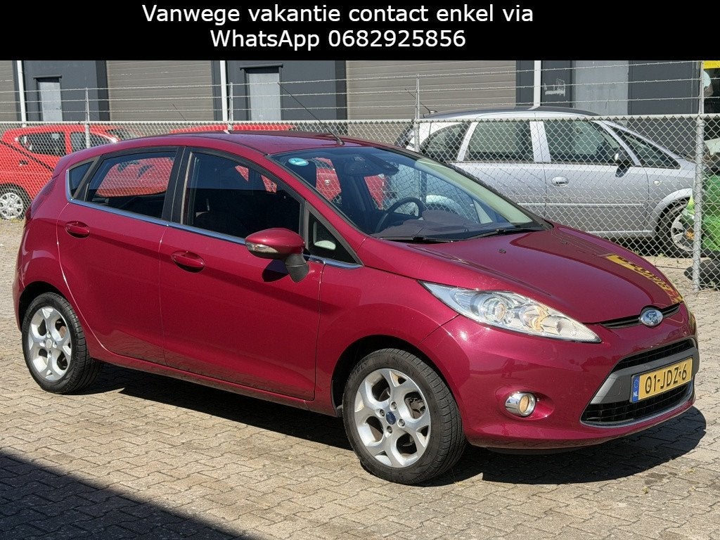 Ford Fiesta 1.25 Titanium Airco Cruise Apk:Mei 2027, Voorwielaandrijving, 1242 cc, 82 pk, Origineel Nederlands