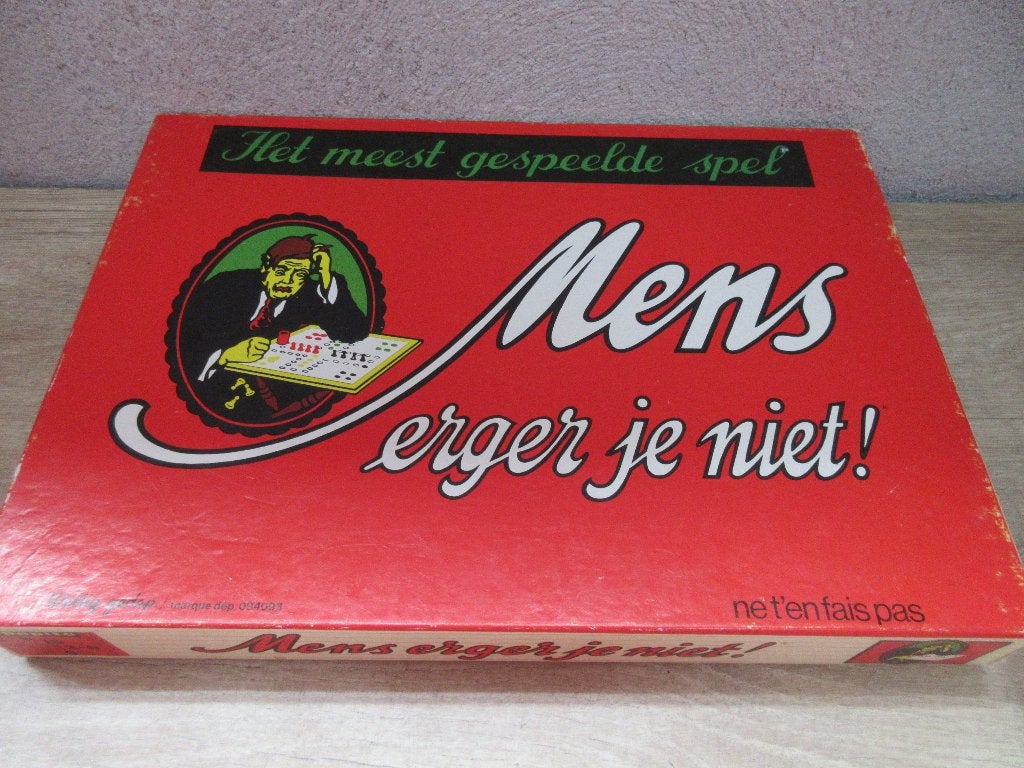 Mens erger je niet bordspel, Ophalen of Verzenden, Gebruikt