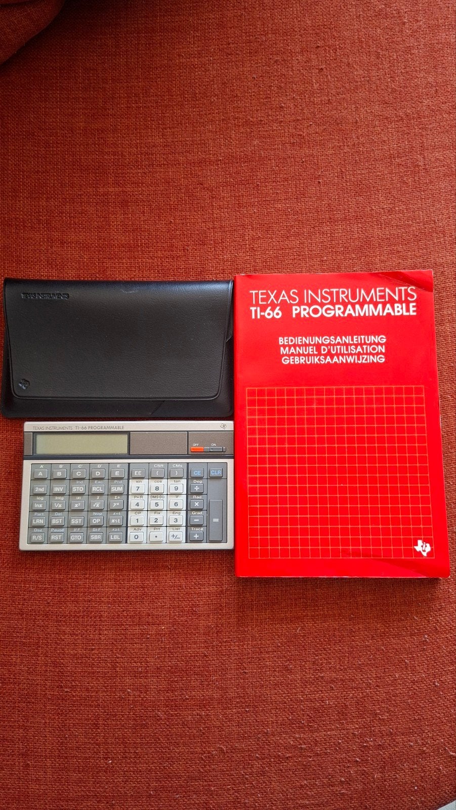Texas Instruments TI-66 Programmable, Ophalen of Verzenden, Zo goed als nieuw