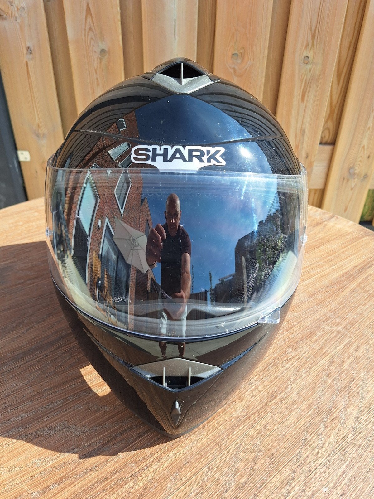 te koop shark motorhelm maat M, Ophalen, M, Heren, Shark