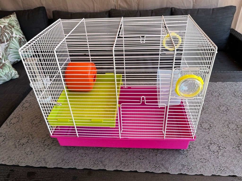 Hamsterkooi, Kooi, Minder dan 75 cm, Zo goed als nieuw, Hamster