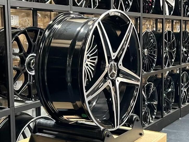 18'' Mercedes AMG Look velgen A B C E S CLA GLC VitoV-Klasse, Ophalen of Verzenden, Nieuw, 18 inch, Velg(en)