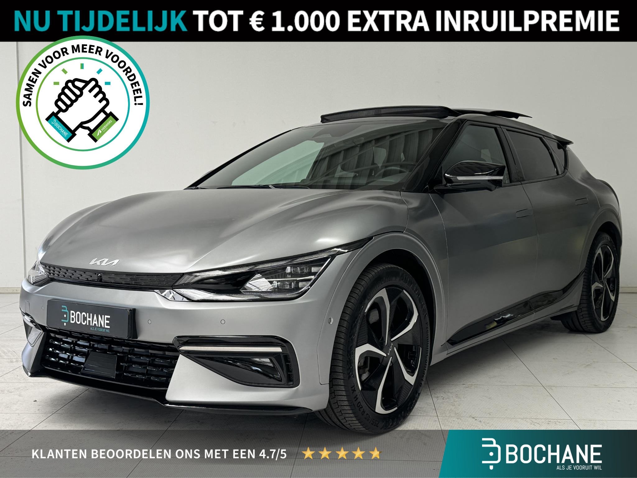 Kia EV6 GT-Line AWD 77.4 kWh | SOH 97,8% | Navigatie | Panor