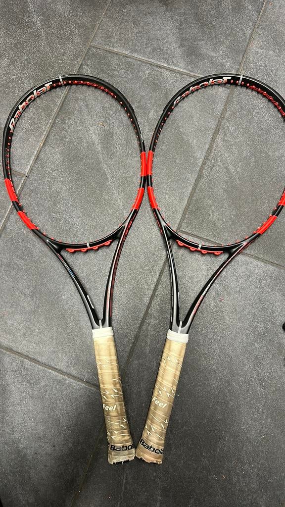 Babolat pure strike, Sport en Fitness, L2, Gebruikt, Ophalen of Verzenden, Racket
