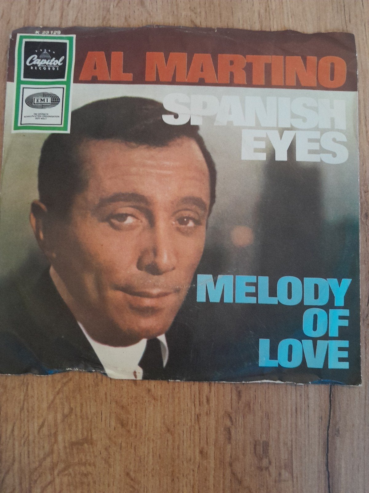 Al martino 7inch spanish eyes, Ophalen of Verzenden, Zo goed als nieuw, Pop