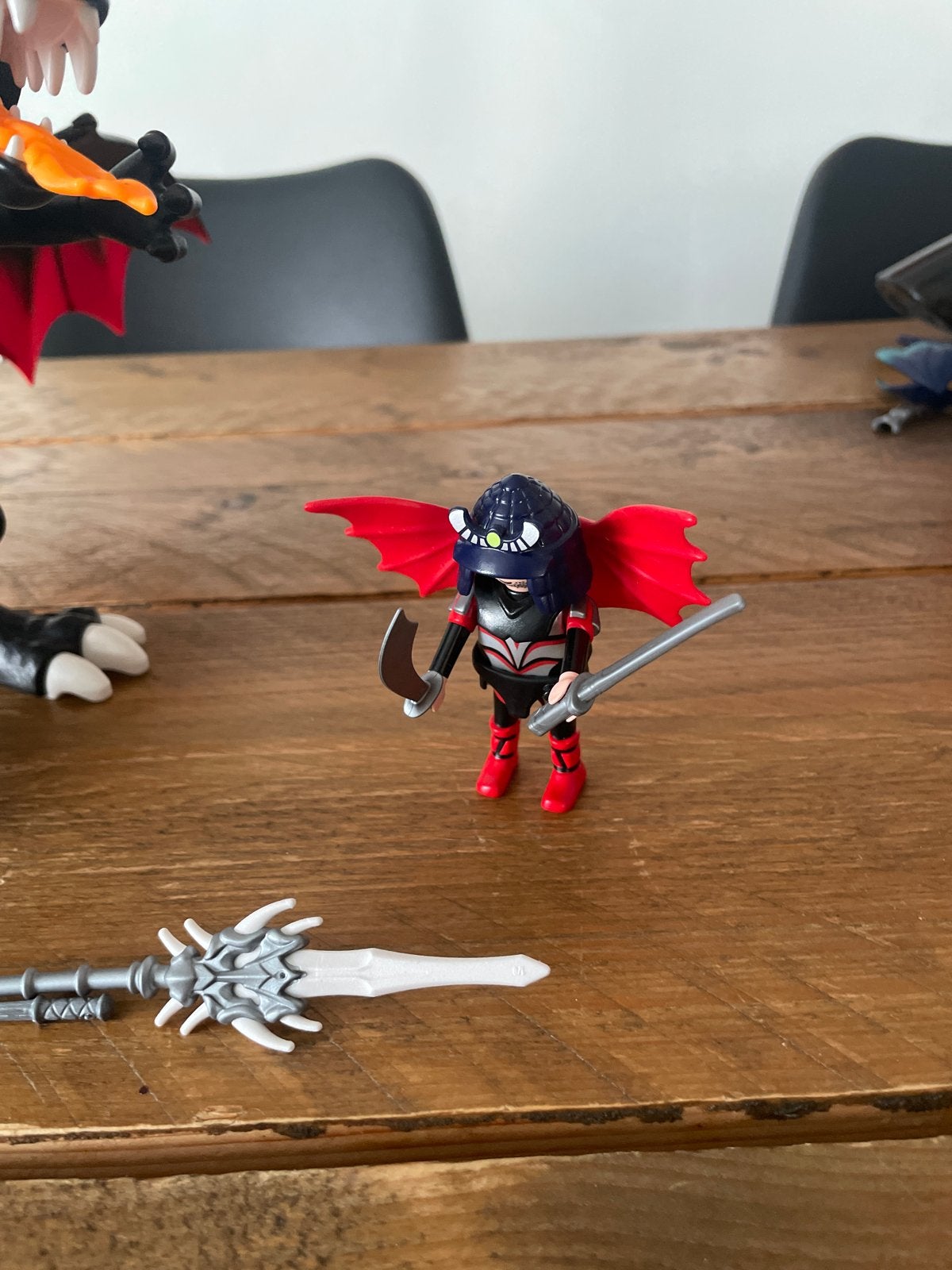 Playmobil Dragons Grote koningsdraak met lichtgevende vlam, Ophalen of Verzenden, Zo goed als nieuw, Complete set