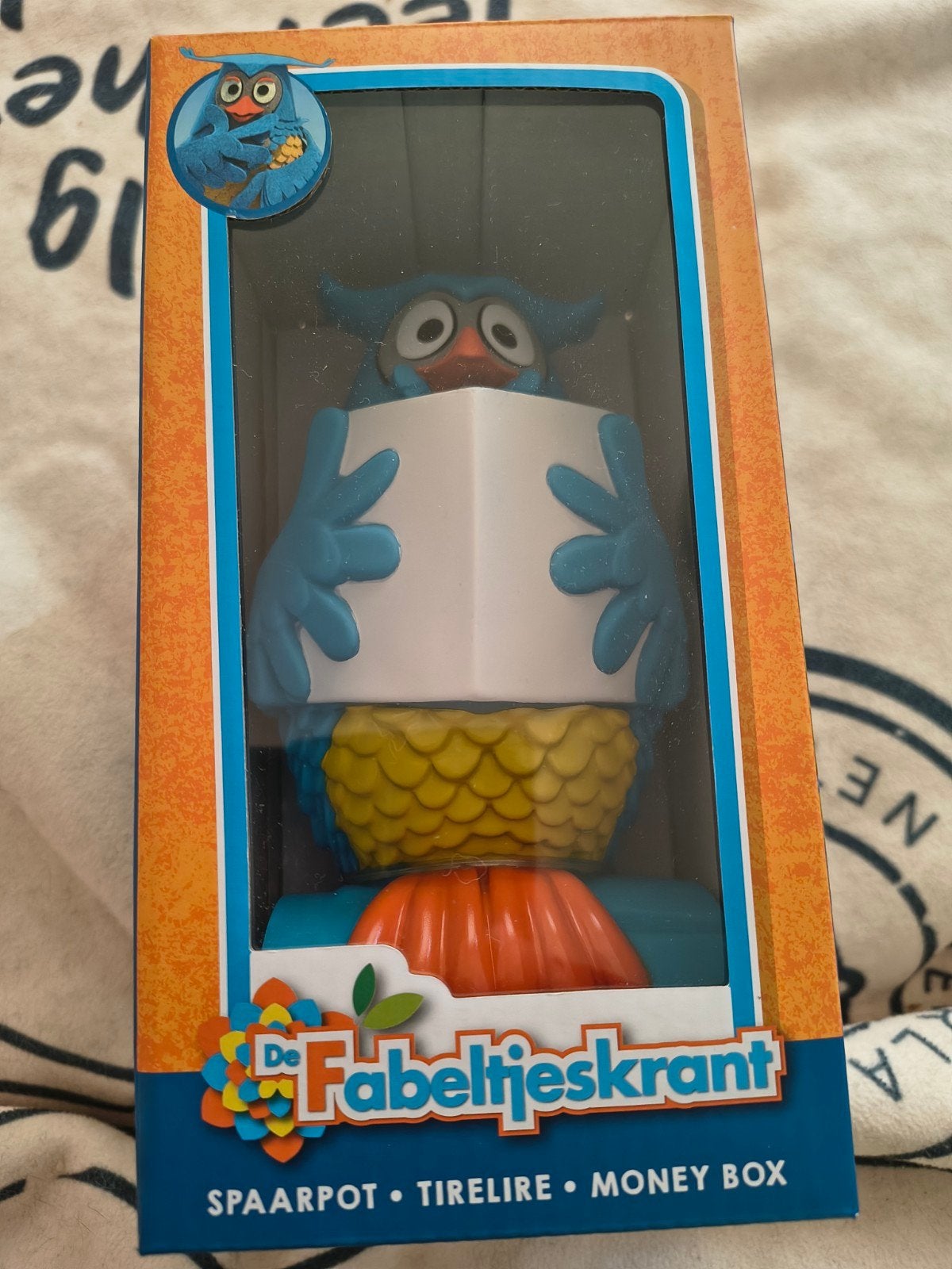 Spaarpot Meneer de Uil - De Fabeltjeskrant, Verzamelen, Ophalen of Verzenden, Nieuw, Kunststof