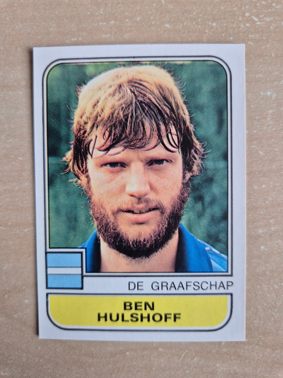 Panini Voetbal 82 Ben Hulshoff De Graafschap, Verzamelen, Ophalen of Verzenden, Zo goed als nieuw, Ajax, Poster, Plaatje of Sticker