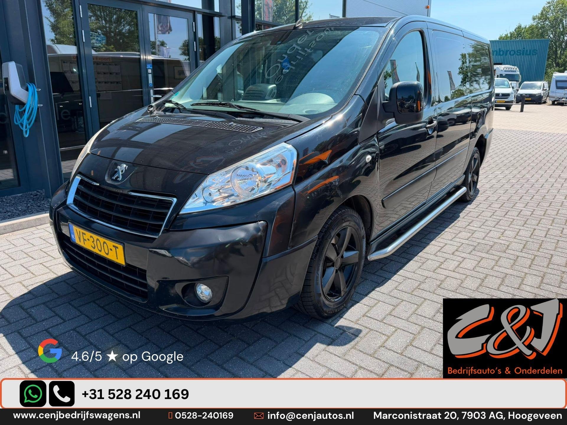 Peugeot Expert 229 2.0 HDI L2H1 DC Navteq 2 airco, cruise, n, Lemelerbergweg 12
1101AJ  Amsterdam, NL, Overige carrosserieën, Zwart