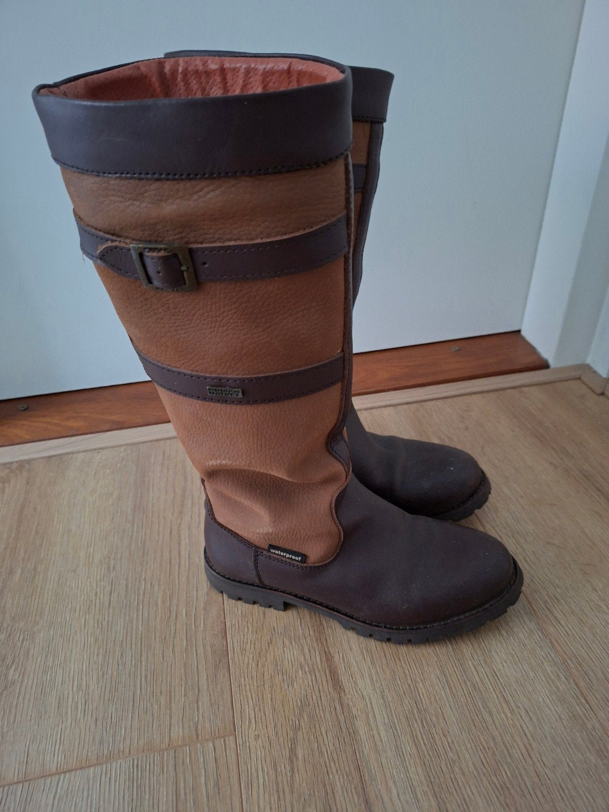 Warme winterlaarzen mt. 38. Human nature., Hoge laarzen, Bruin, Ophalen of Verzenden, Zo goed als nieuw