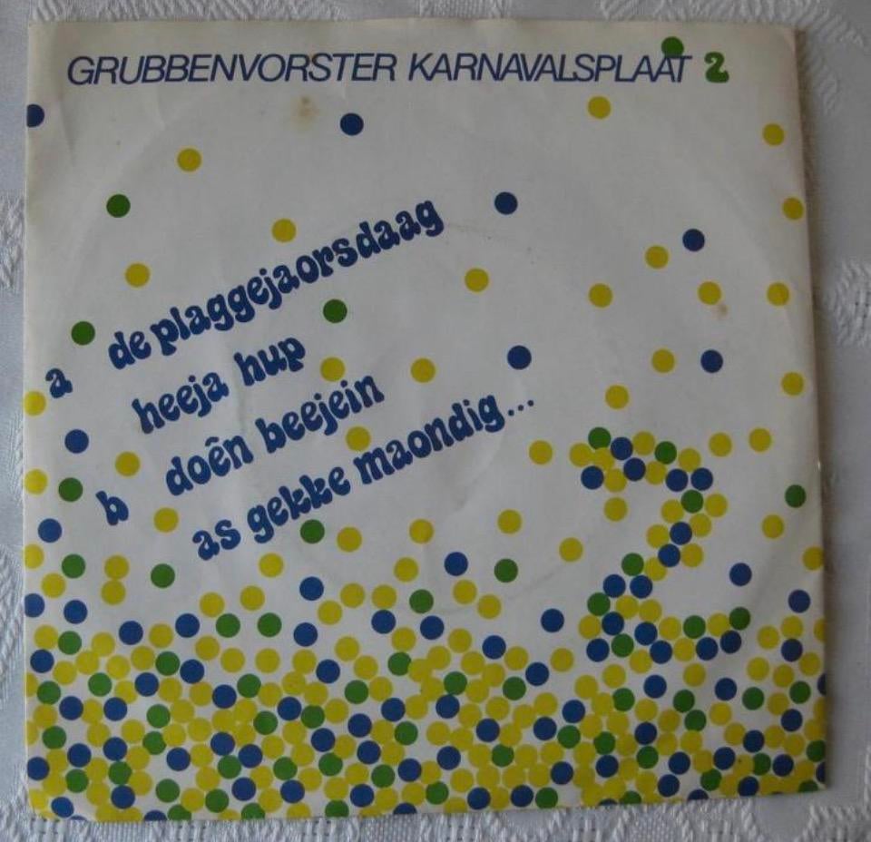 Vinyl Singeltje Grubbenvorster Karnavalsplaat 83-84 EP, Ophalen of Verzenden, Zo goed als nieuw, Nederlandstalig, EP