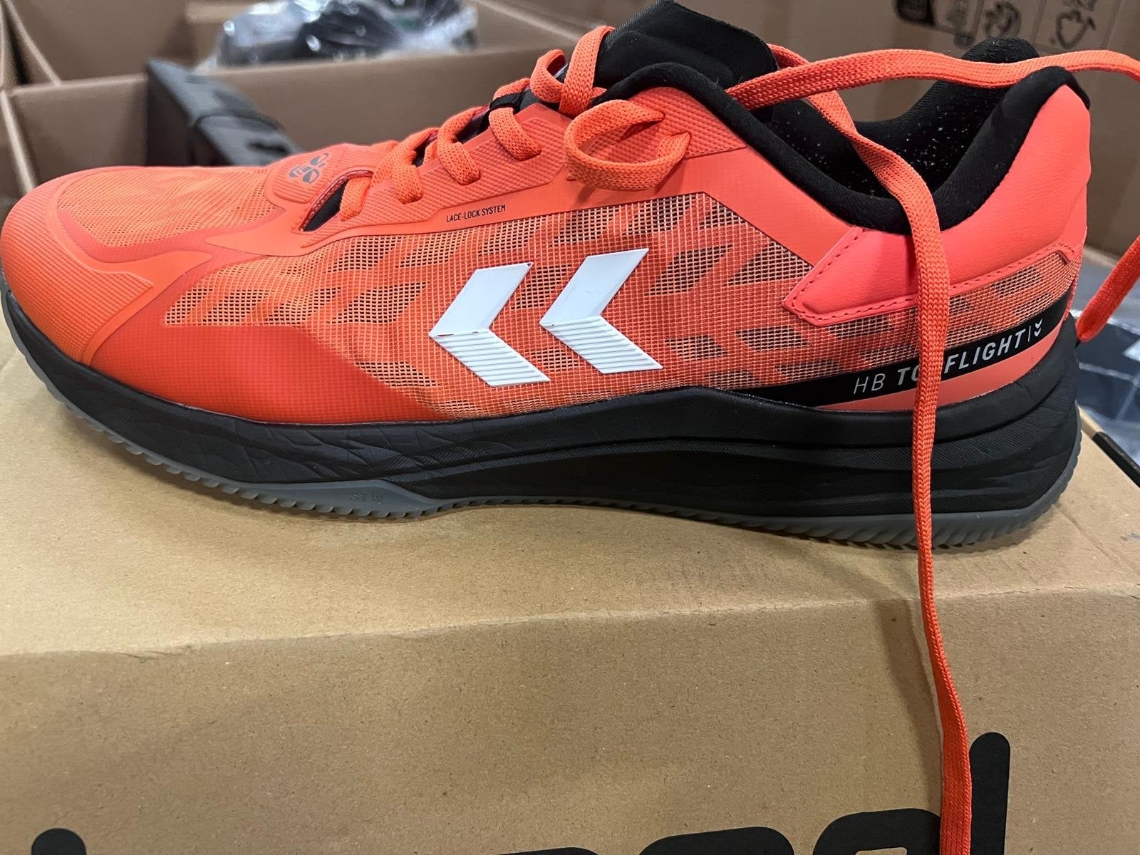 Hummel HB Topflight Pro Sportschoenen - Oranje/Zwart, Ophalen of Verzenden, Nieuw, Overige kleuren, Sportschoenen