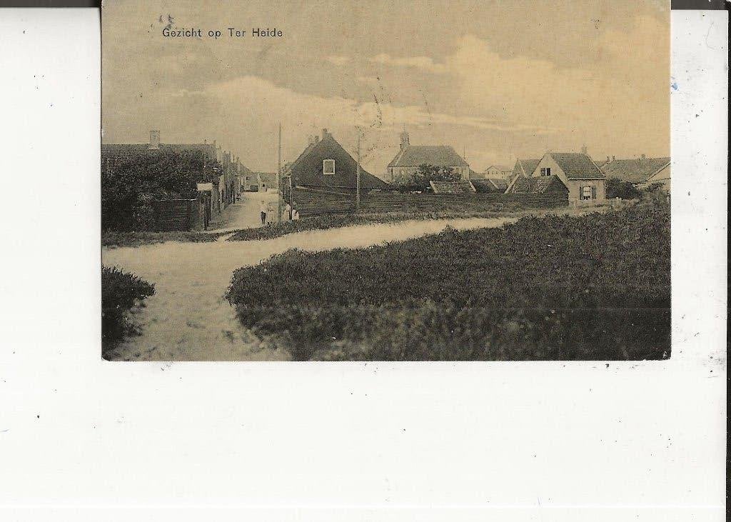 Ter Heijde aan Zee Panorama GR Monster 5 juli 1908, Ophalen of Verzenden, Voor 1920, Gelopen, Zuid-Holland