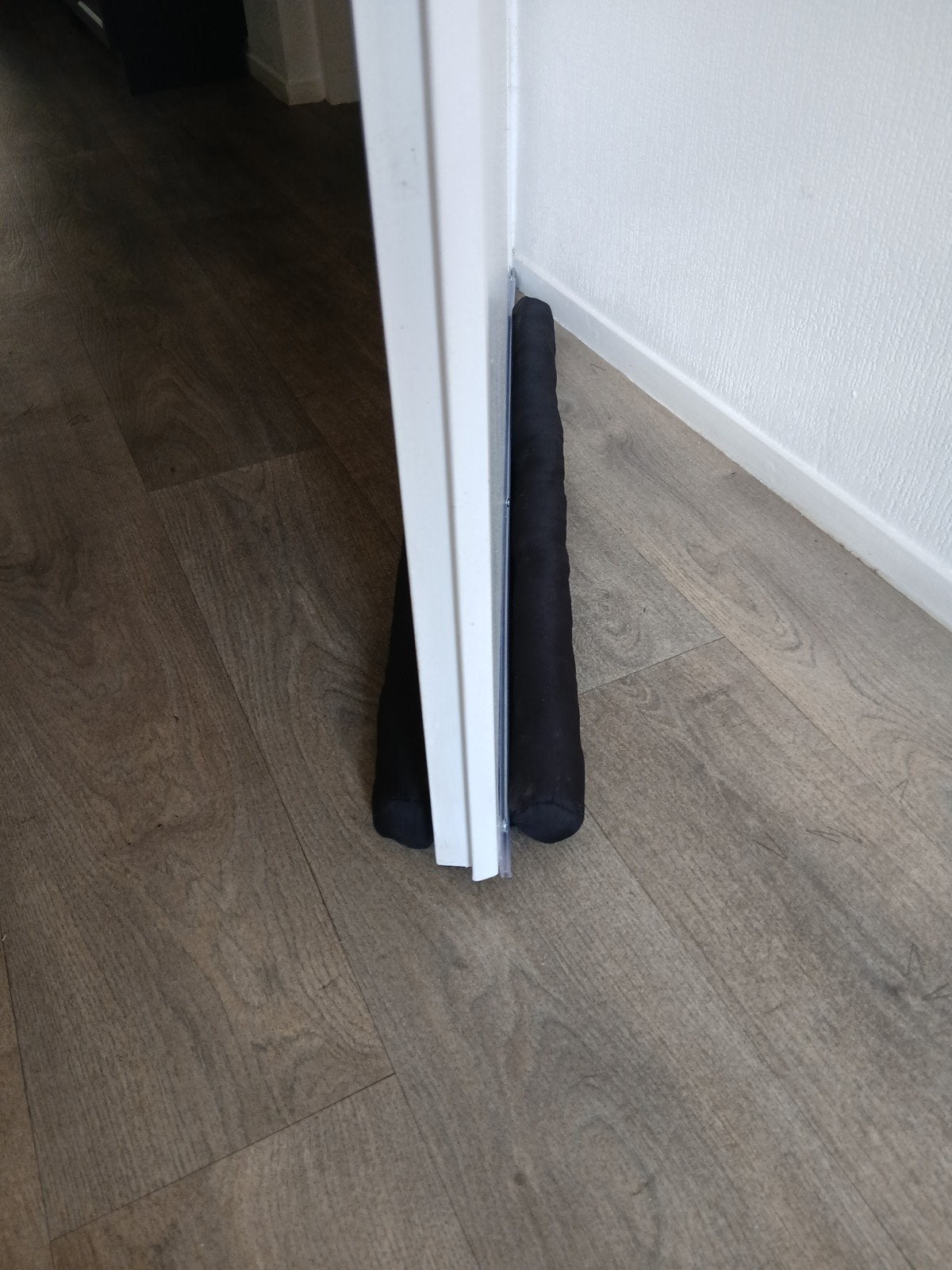 Deur tochtstopper kleur: zwart, Ophalen, Binnen, Zo goed als nieuw, Zwart